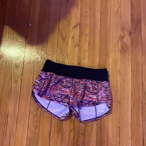 lulu lemon shorts worn twice
